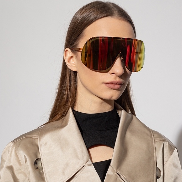 Rick Owens Other - Rick Owens Stylish Red Sunglasses